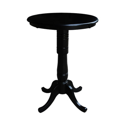 30" Round Top Pedestal Table - 34.9"H