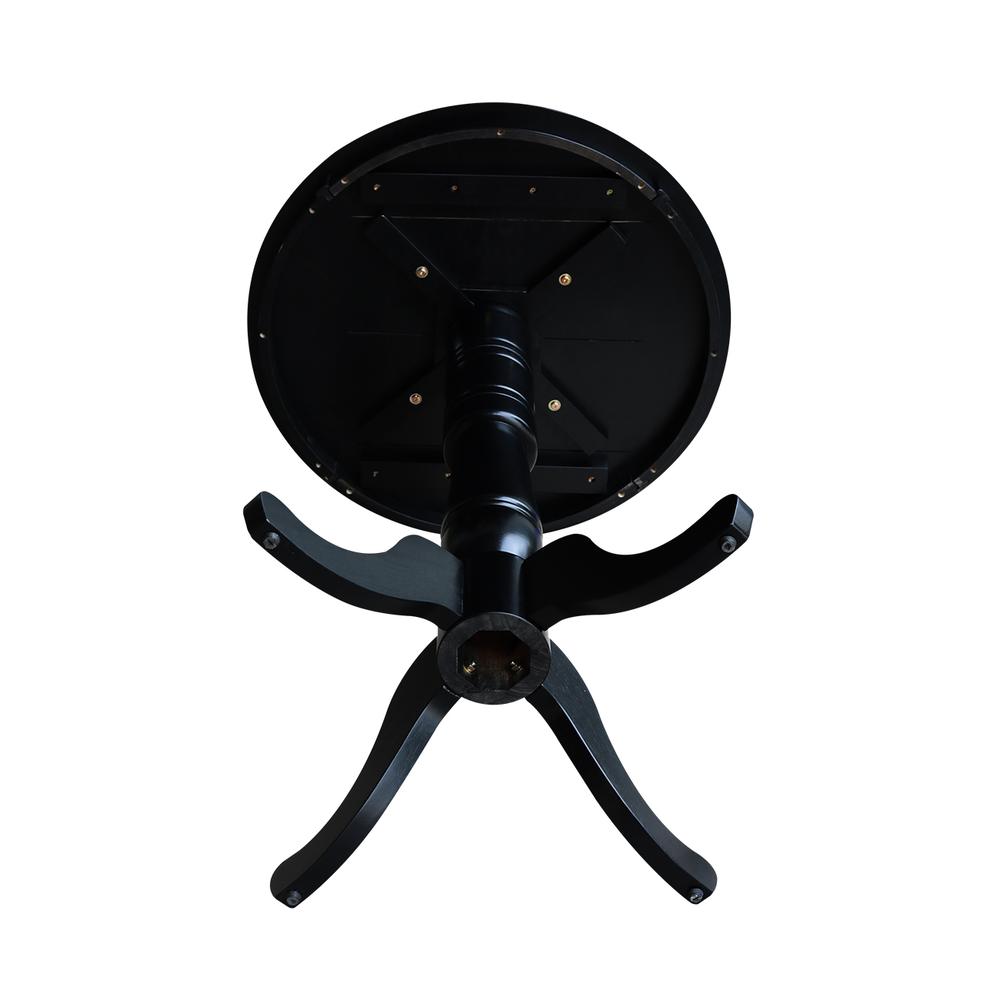 30" Round Top Pedestal Table - 34.9"H