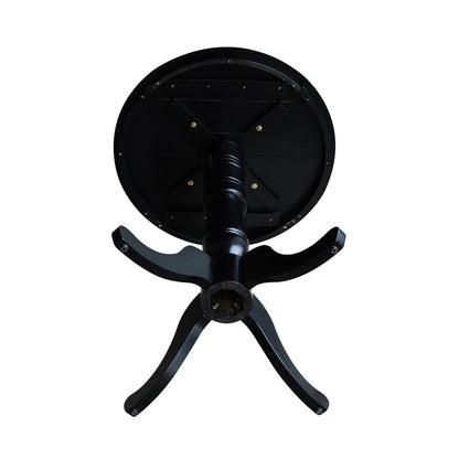 30" Round Top Pedestal Table - 34.9"H