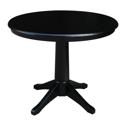 36" Round Top Pedestal Table - 28.9"H