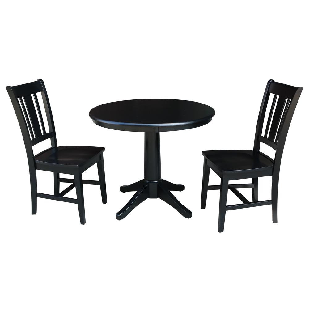 36" Round Top Pedestal Table - 28.9"H