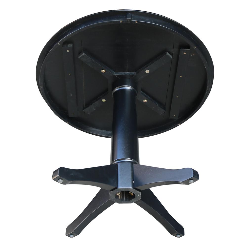 36" Round Top Pedestal Table - 28.9"H