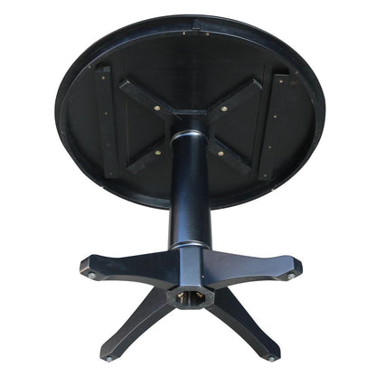 36" Round Top Pedestal Table - 28.9"H