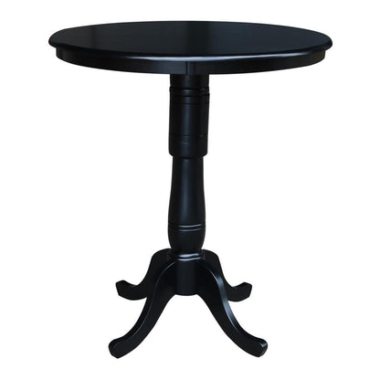 36" Round Top Pedestal Table - 34.9"H