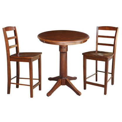 30" Round Top Pedestal Table - 28.9"H