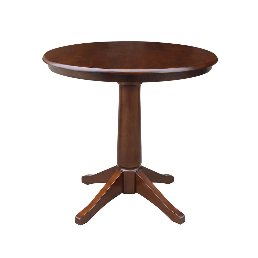 36" Round Top Pedestal Table - 28.9"H