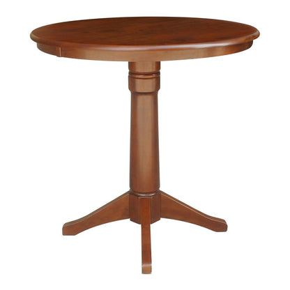 36" Round Top Pedestal Table - 28.9"H