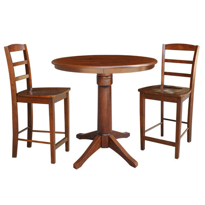 36" Round Top Pedestal Table - 28.9"H