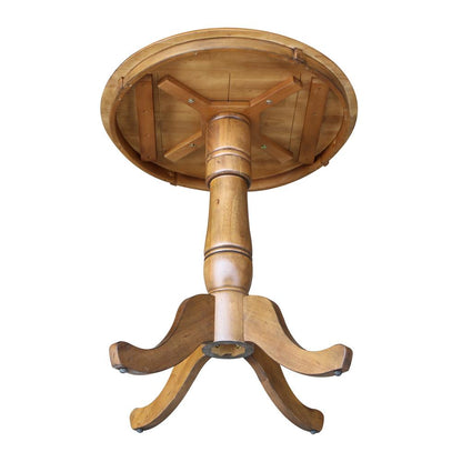 30" Round Top Pedestal Table - 34.9"H