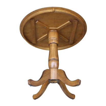36" Round Top Pedestal Table - 34.9"H