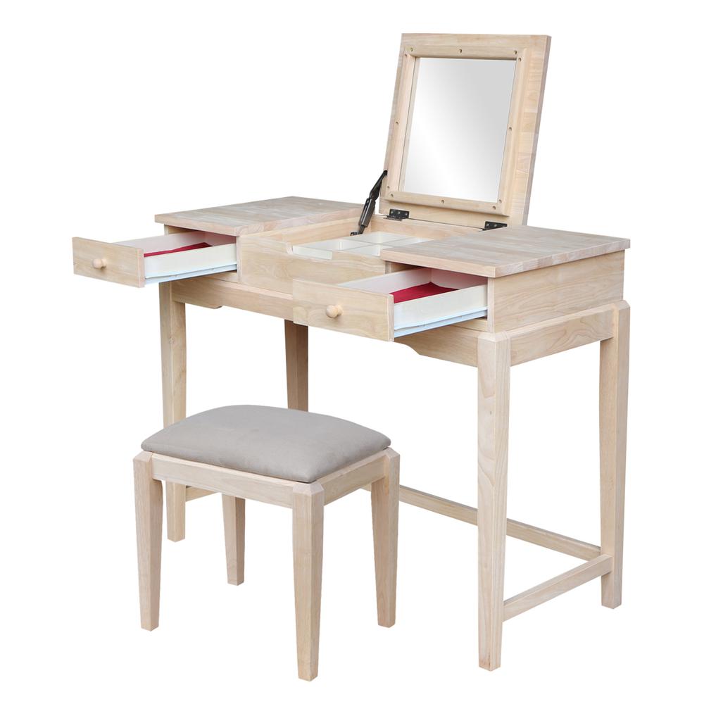 Vanity Bench, Unfinished
