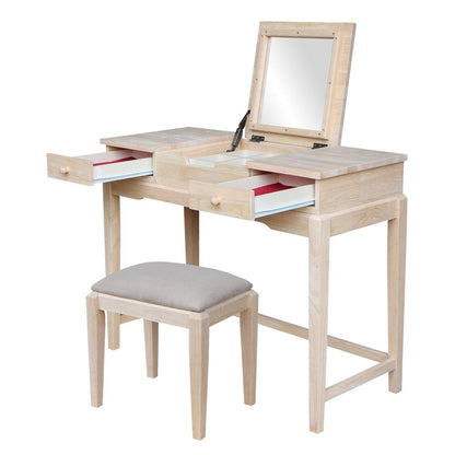 Vanity Bench, Unfinished