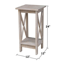 24" X-Sided Plant Stand
