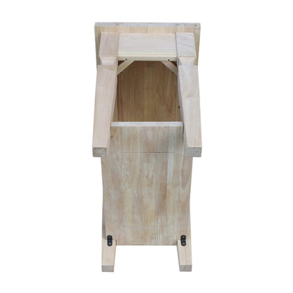 Vista Side Table, Unfinished, Unfinished