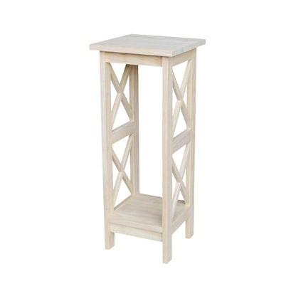 30" X-Sided Plant Stand , Ready to finish