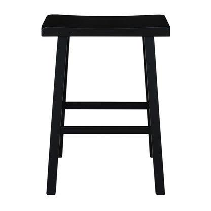 Saddle Seat Stool - 24", Black
