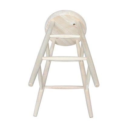 Scooped Seat Stool - 30" Seat Height