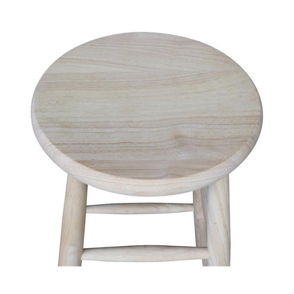 Scooped Seat Stool - 30" Seat Height