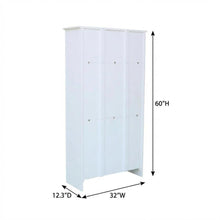 White Shaker Bookcase with Classic Design and Spacious Shelving