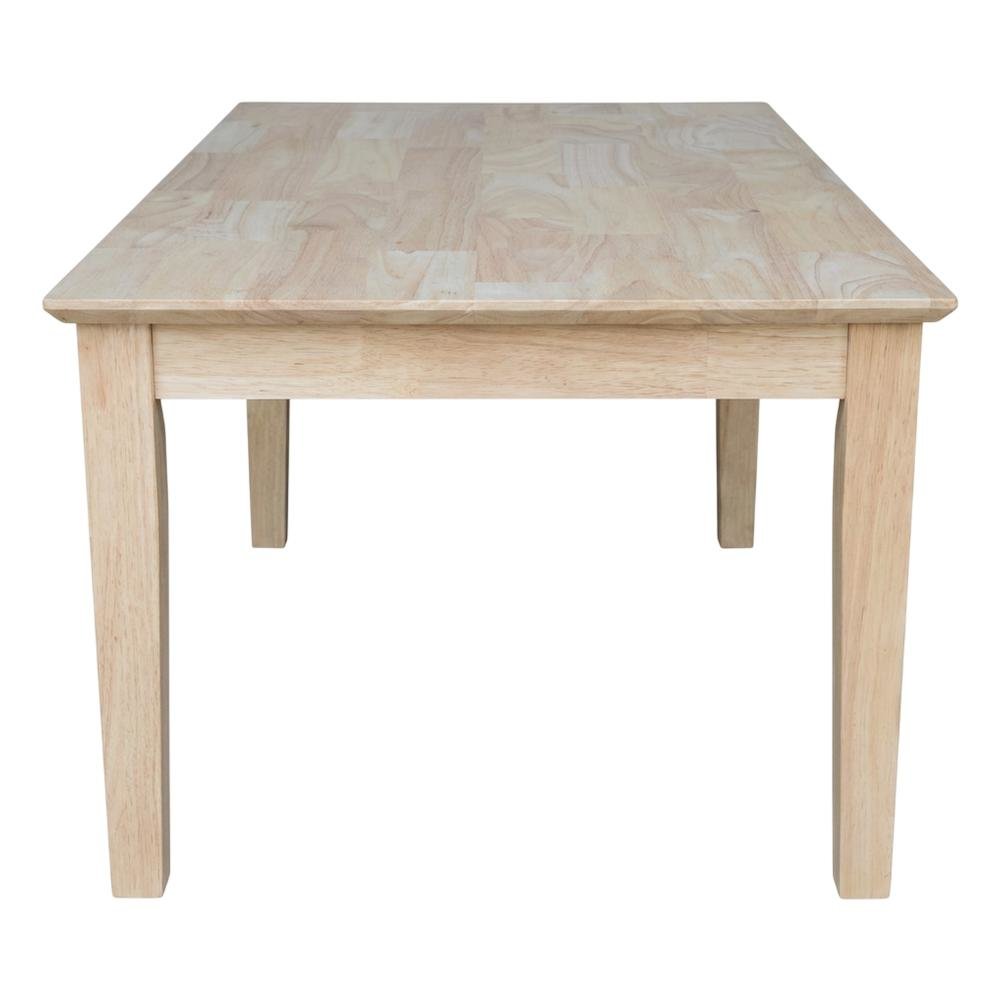Shaker-Style Coffee Table With Durable Wood Construction and Versatile Design