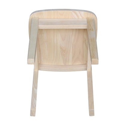 Set of Two Mission Juvenile Chairs , Unfinished