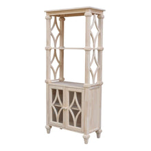 Wooden Bookcase in Brown with Durable Parawood Shelves for Stylish Storage