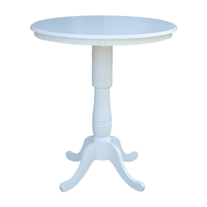 36" Round Top Pedestal Table - 40.9"H