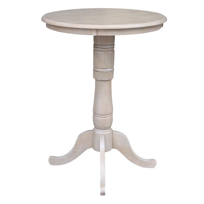 30" Round Top Pedestal Table - 40.9"H