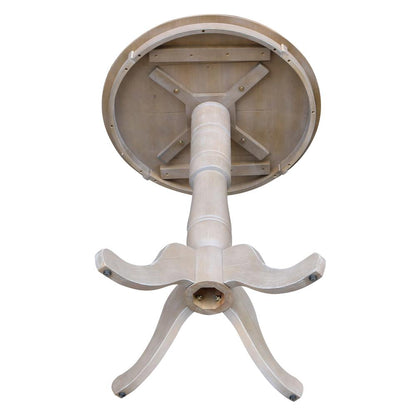 30" Round Top Pedestal Table - 40.9"H