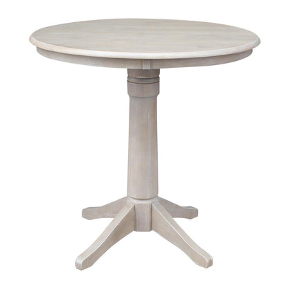 36" Round Top Pedestal Table - 34.9"H