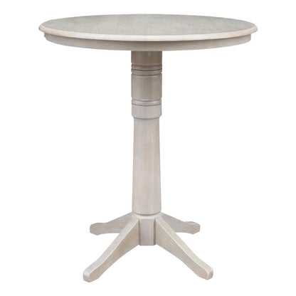 36" Round Top Pedestal Table - 34.9"H