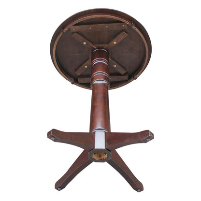 30" Round Top Pedestal Table - 34.9"H