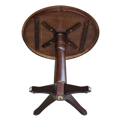 36" Round Top Pedestal Table - 34.9"H