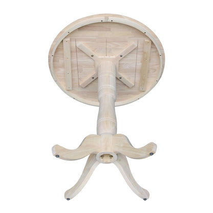 36" Round Top Pedestal Table - 40.9"H