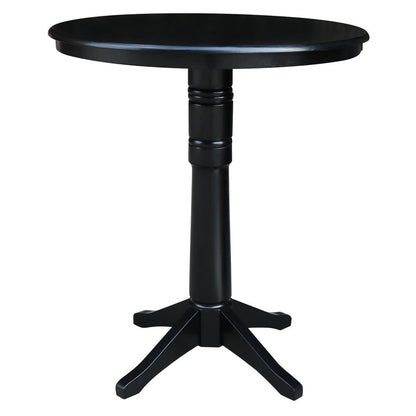 36" Round Top Pedestal Table - 34.9"H