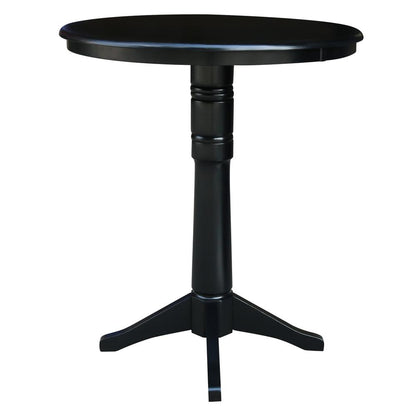 36" Round Top Pedestal Table - 34.9"H