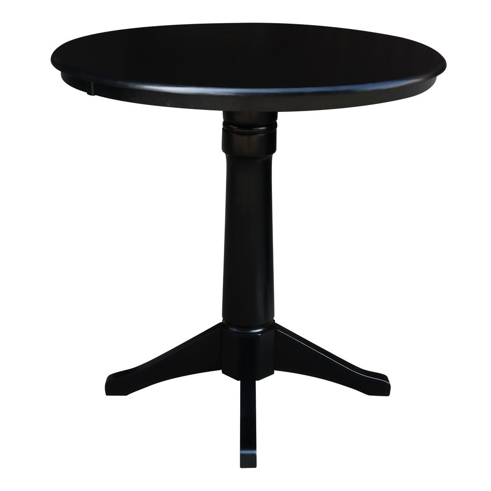 36" Round Top Pedestal Table - 34.9"H