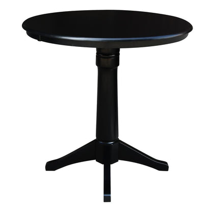 36" Round Top Pedestal Table - 34.9"H