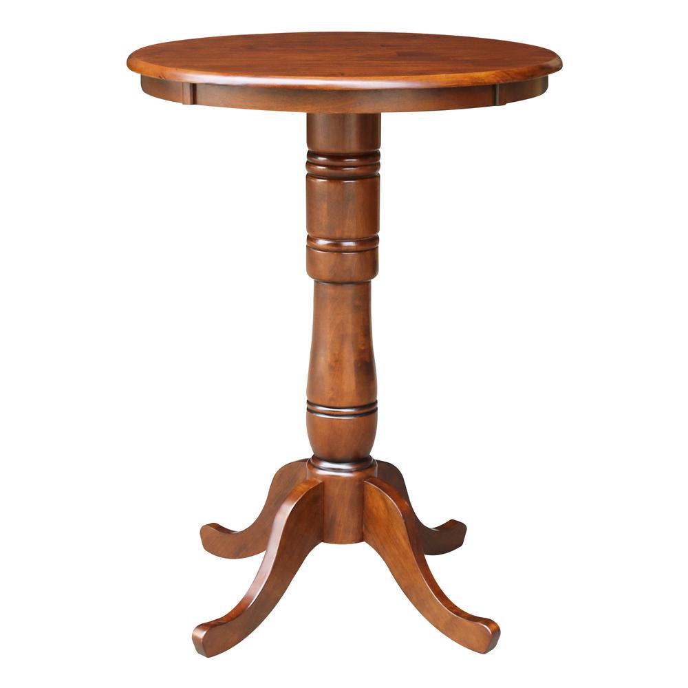 30" Round Top Pedestal Table - 40.9"H