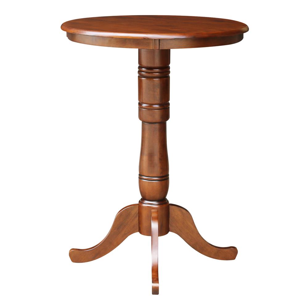 30" Round Top Pedestal Table - 40.9"H