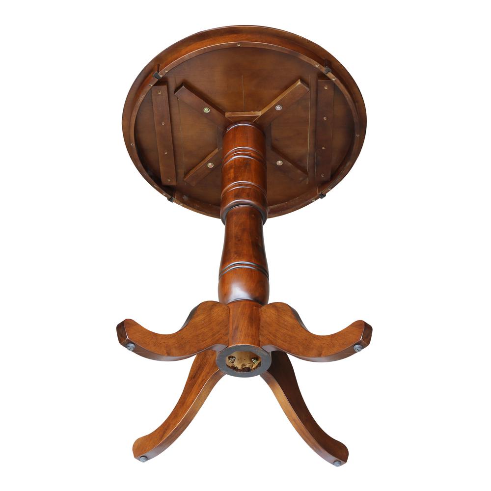 30" Round Top Pedestal Table - 40.9"H