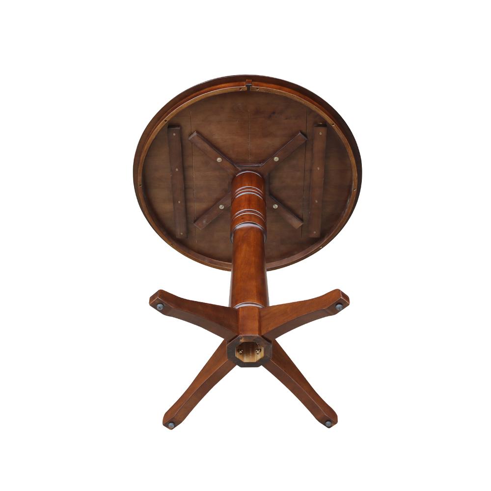 36" Round Top Pedestal Table - 34.9"H