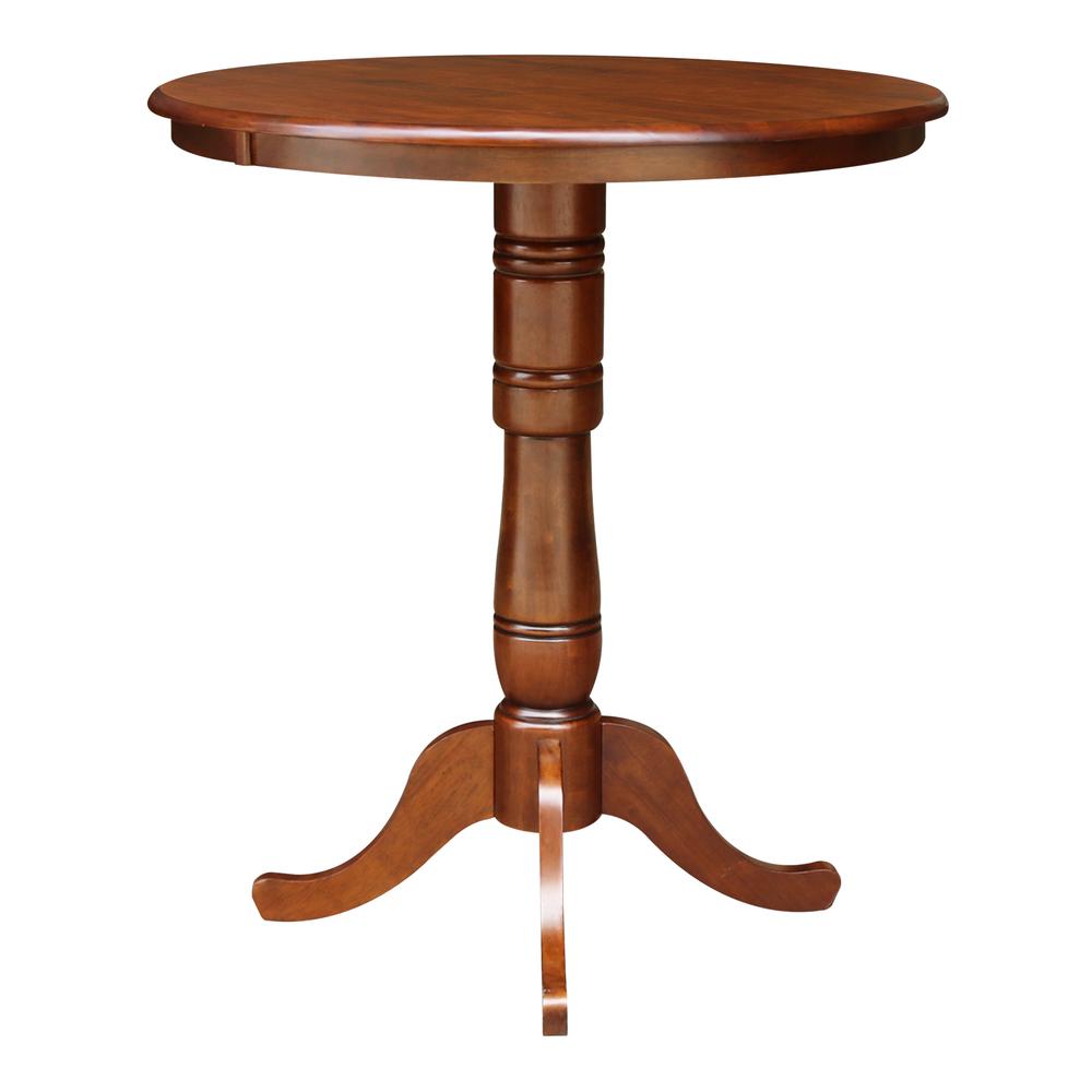 36" Round Top Pedestal Table - 40.9"H