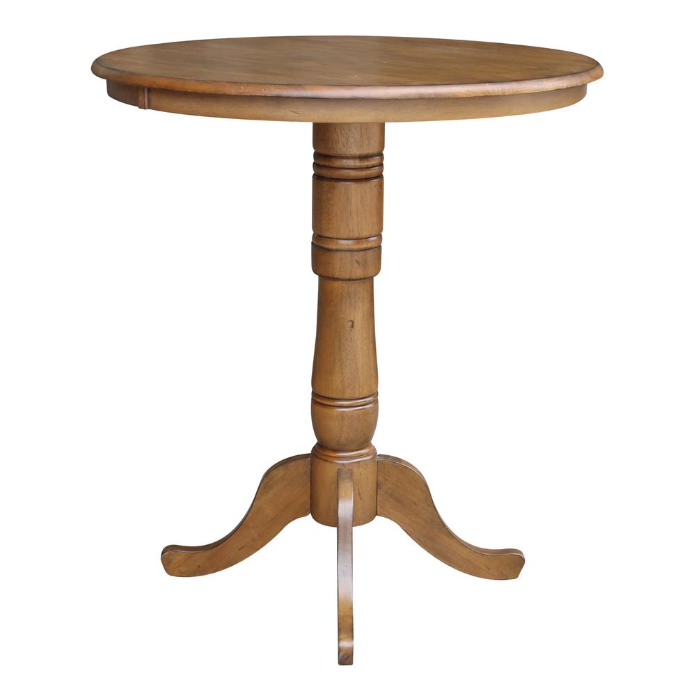 36" Round Top Pedestal Table - 40.9"H