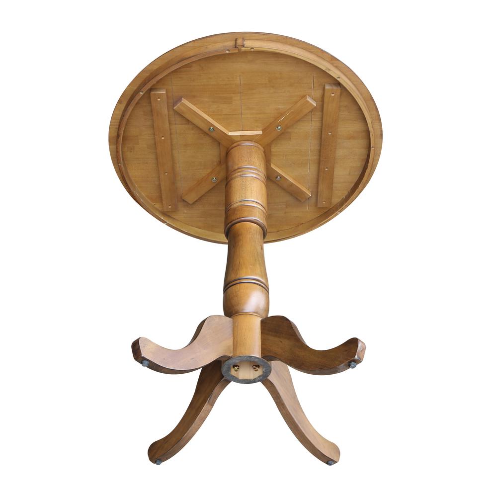 36" Round Top Pedestal Table - 40.9"H