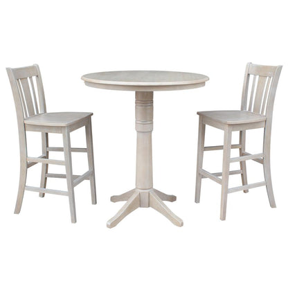 36" Round Top Pedestal Table - 40.9"H