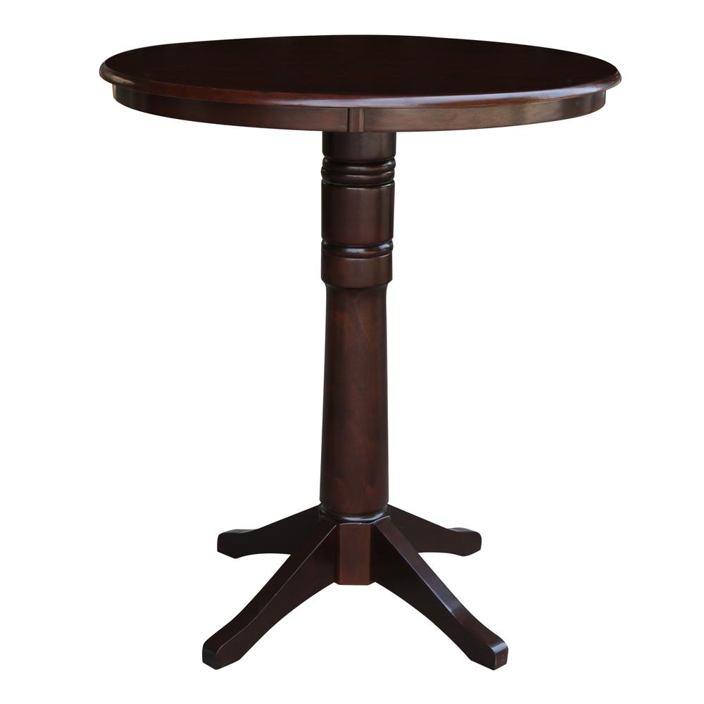 36" Round Top Pedestal Table - 40.9"H