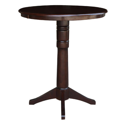 36" Round Top Pedestal Table - 40.9"H