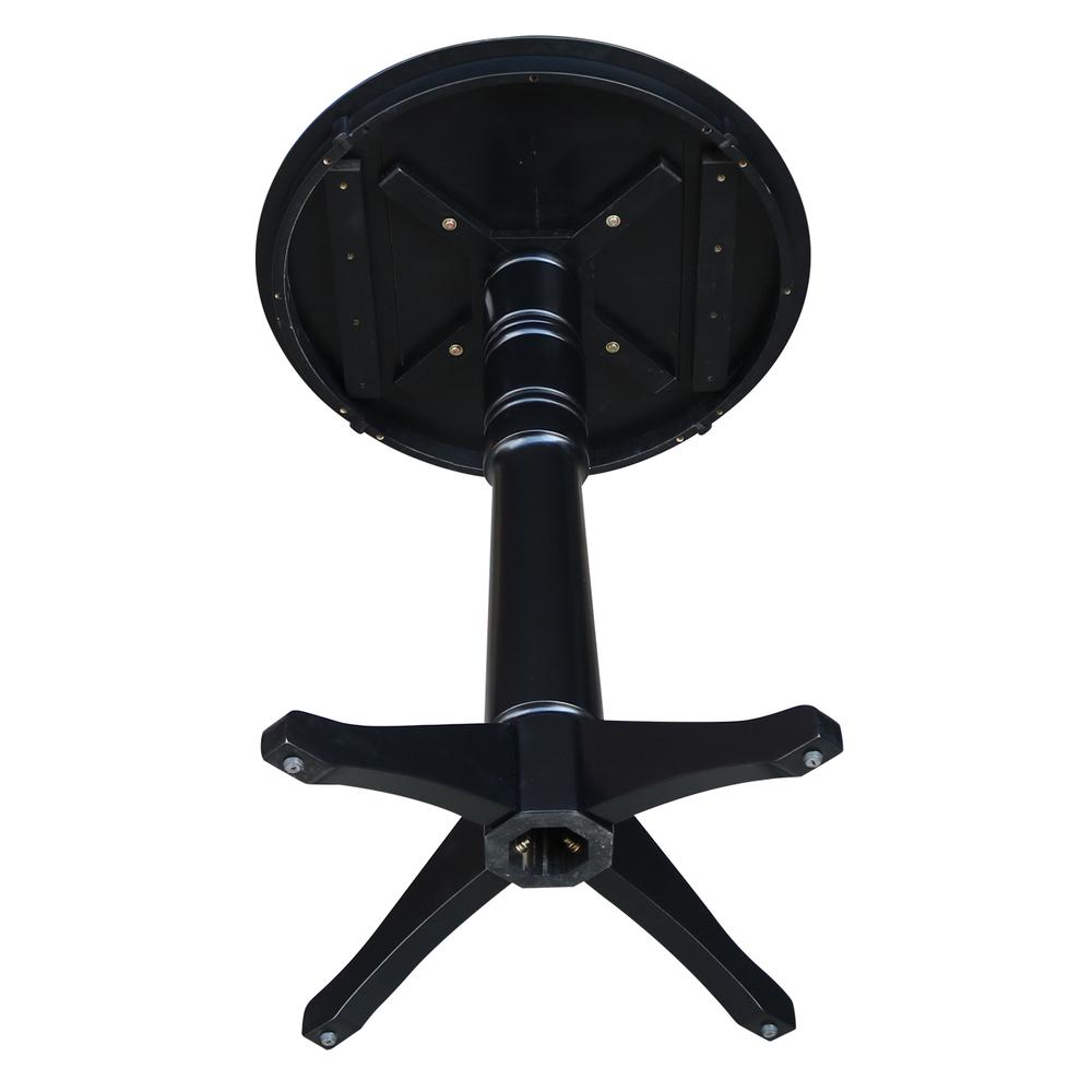 30" Round Top Pedestal Table - 40.9"H