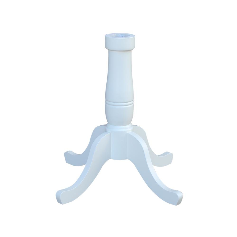 36" Round Top Pedestal Table - 28.9"H